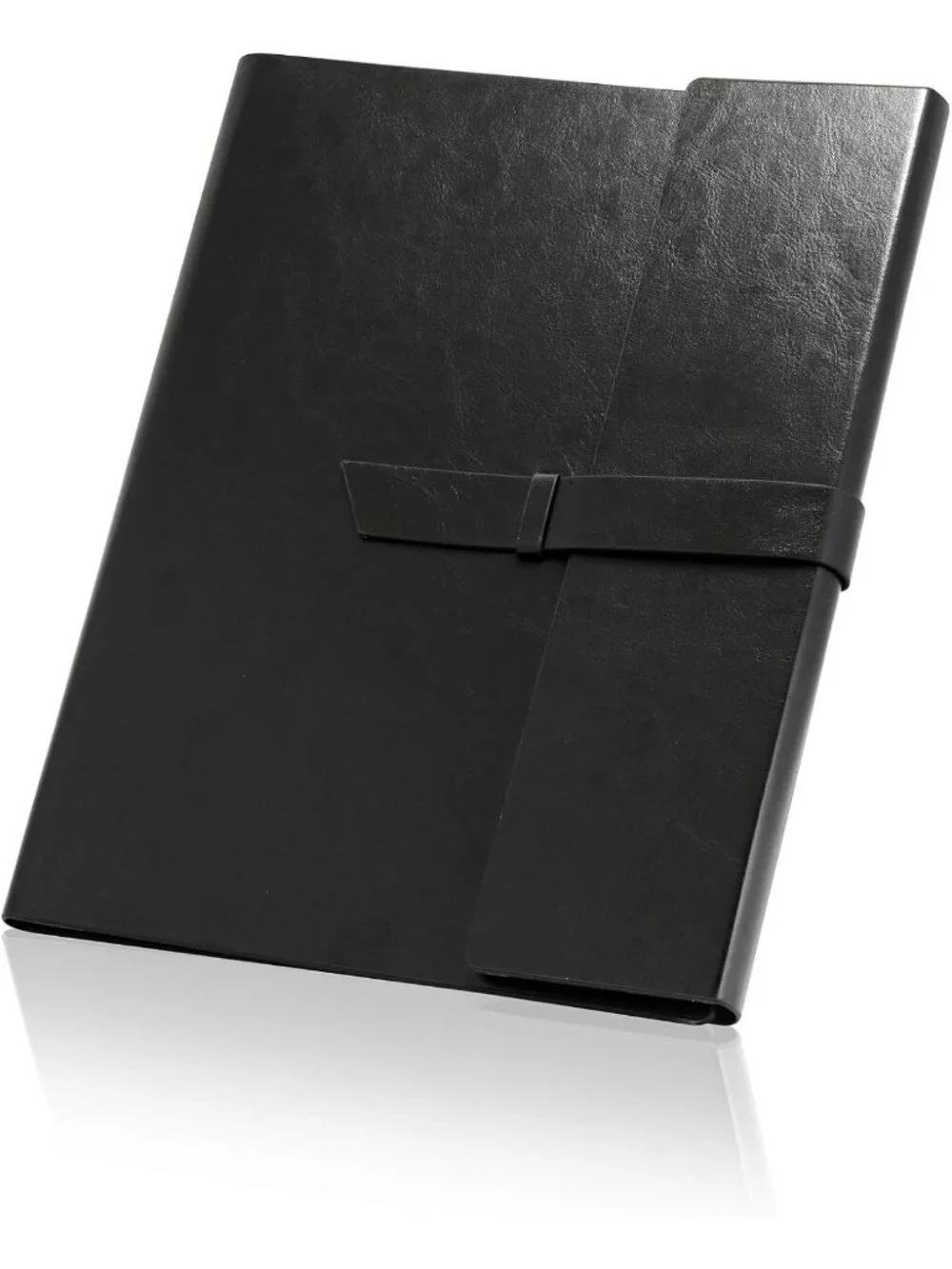 Slim Leather Padfolio for Men & Women - Business Portfolio Folder & Resume